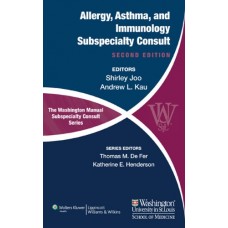THE WASHINGTON MANUAL OF ALLERGY, ASTHAMA & IMMUNOLOGY SUBSPECIALITY CONSULT